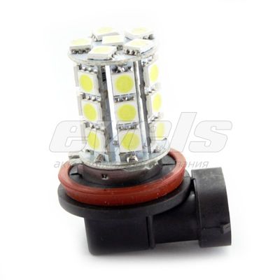 Лампа светодиодная "Nord YADA" 12V H8 (PGJ19-1) [27SMD 5050] WHITE 5500K 200Lm (блистер) — основное фото